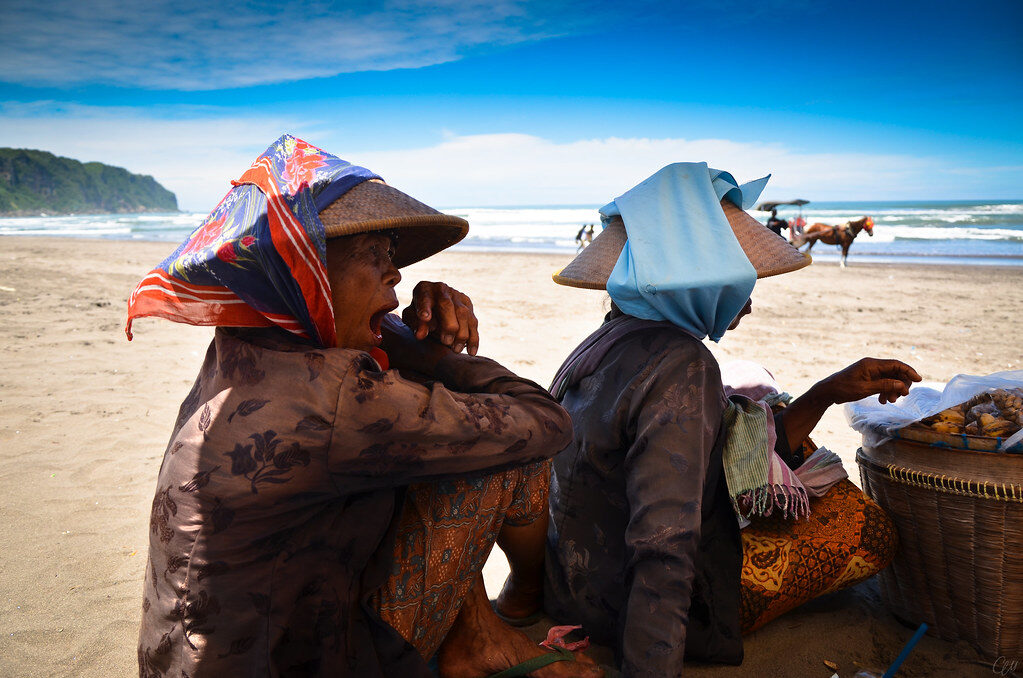Driftwood washed ashore — runoff debris clears in a day or two